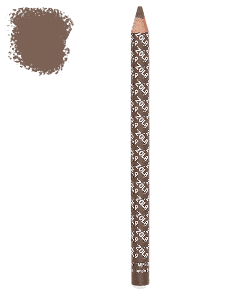 ZOLA Олівець для брів пудровий Powder Brow Pencil Taupe Brown