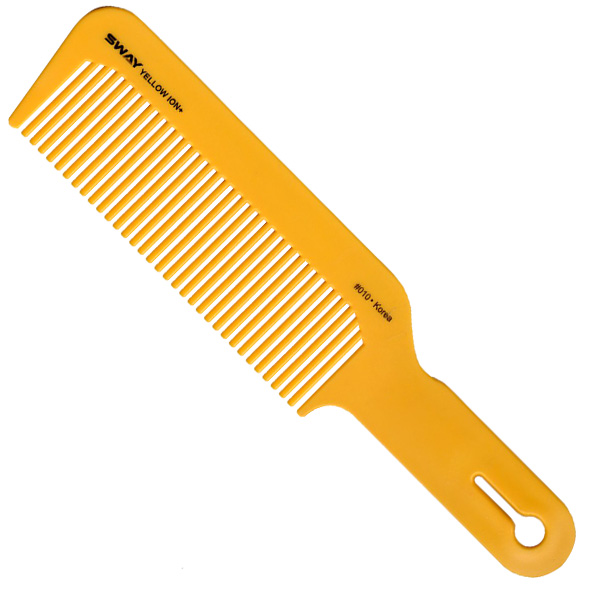 Гребінець для стрижки під машинку Sway Yellow ion + 010