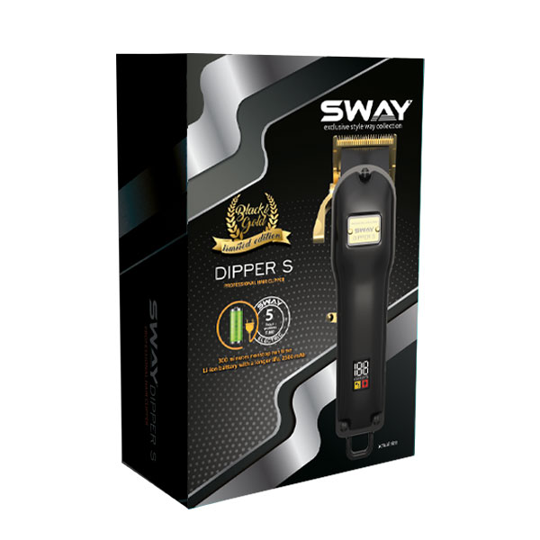 Машинка для стрижки Sway Dipper S Black and Gold Edition - фото 5