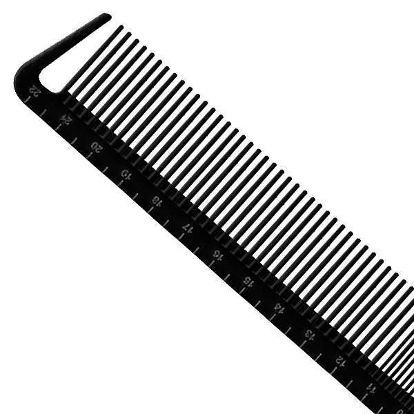 Перукарський комбінований гребінець Sway Black Ion+ 104 - фото 3