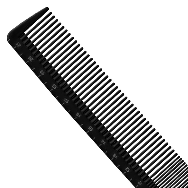 Перукарський комбінований гребінець Sway Black Ion+ 105 - фото 3