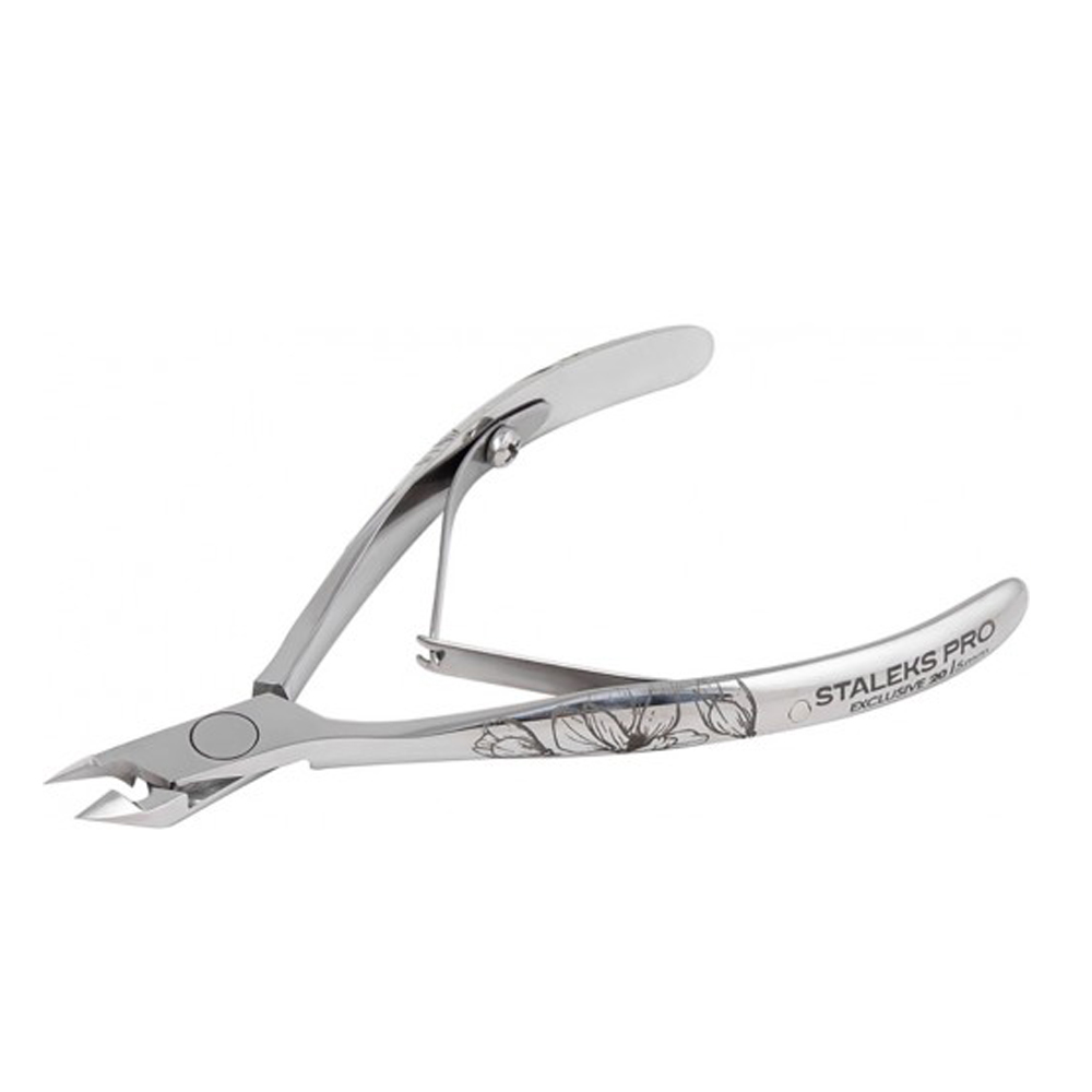 Кусачки професійні для шкіри EXCLUSIVE 20 5 мм (magnolia) - фото 2