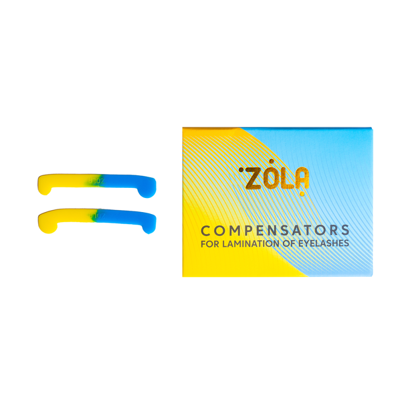 ZOLA Компенсатори для ламінування вій Compensators For Lamination Of Eyelashes (Жовто-блакитний)