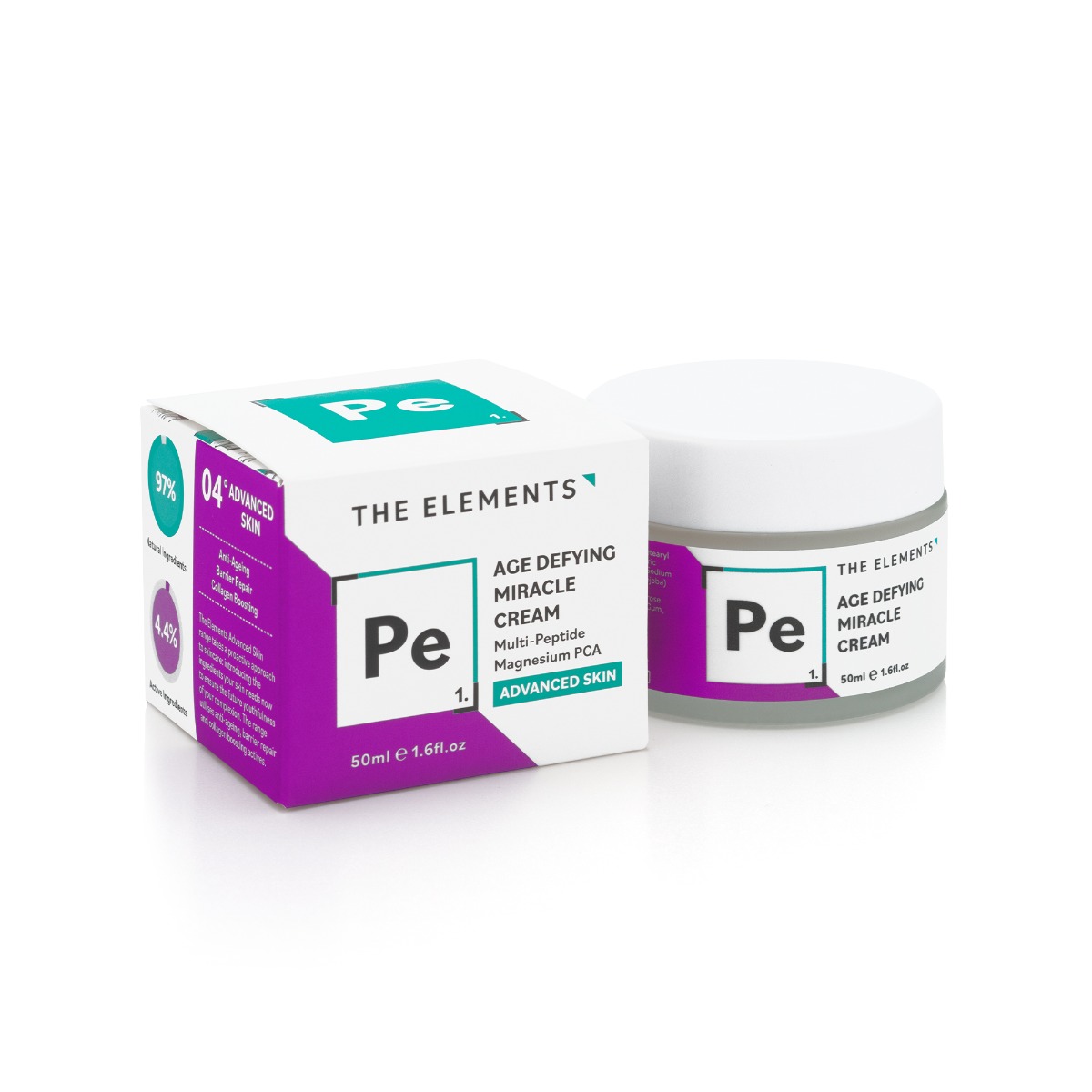 Антивіковий міракл крем потужної дії The Elements Age Defying Miracle Cream 50g