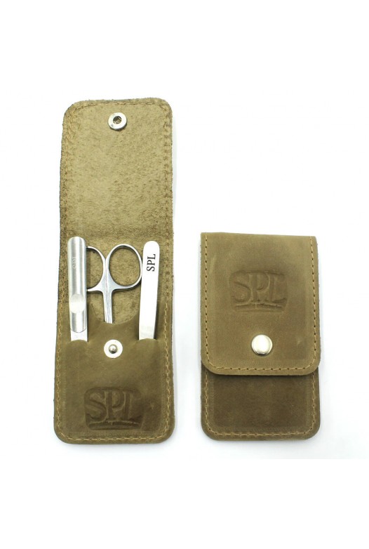 Манікюрний набір SPL коричневий  77906BR