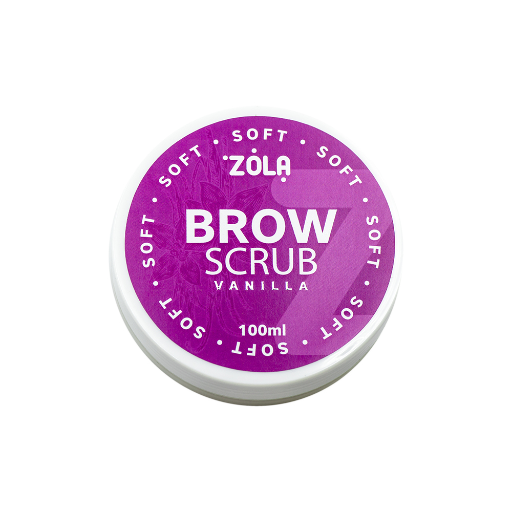 ZOLA Скраб для брів Soft Ваніль 100мл