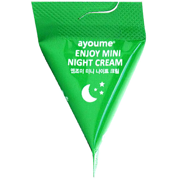 Нічний крем для обличчя з центелою AYOUME 3гр