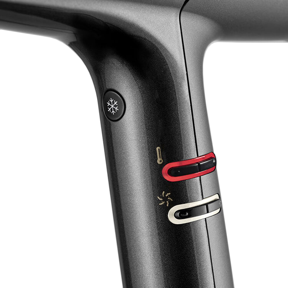 Фен для волосся BaByliss PRO Falco Grey&Gold BAB8550E - фото 4