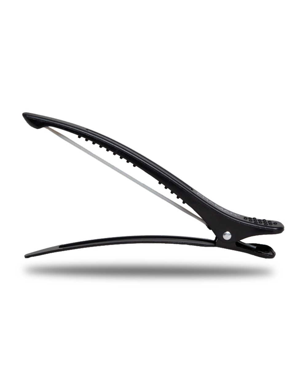 Затискач Framarі з резинкою чорні Super Sectioners Black (4шт в упак)