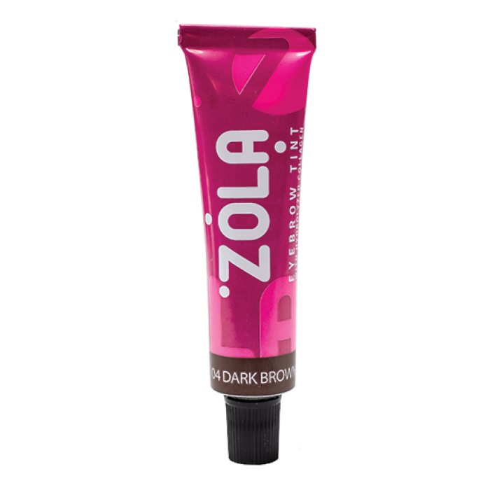 ZOLA Фарба для брів з колагеном 04 Dark Brown 15ml.