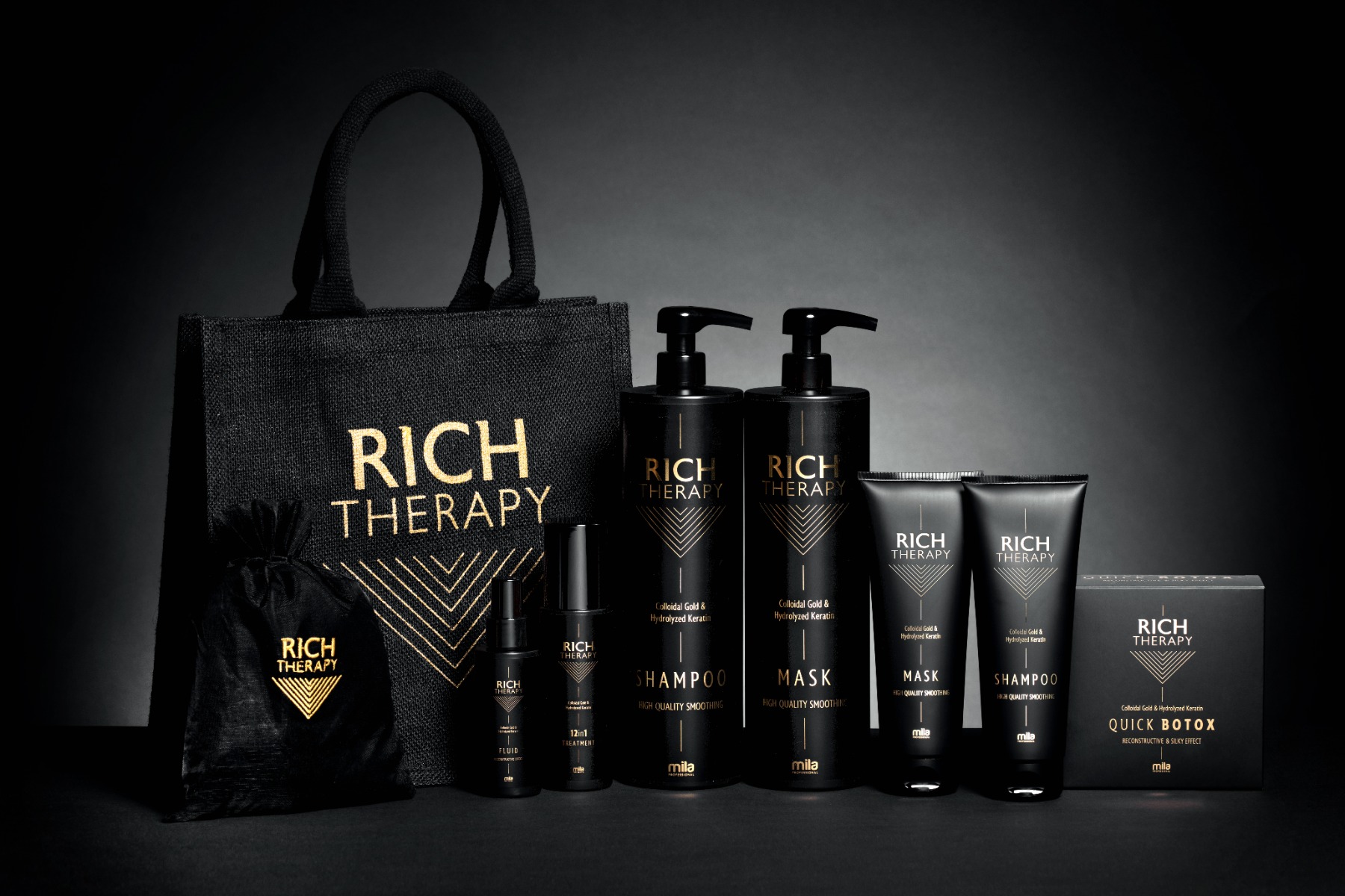 Rich Theraphy 1 НАБІР Двокомпонентний набір для експрес-кератинового догляду - фото 3