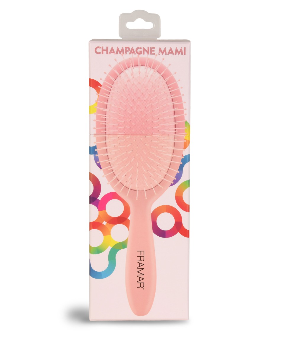 Щітка кругла Framar Detangle Brush - Champagne Mami - фото 2