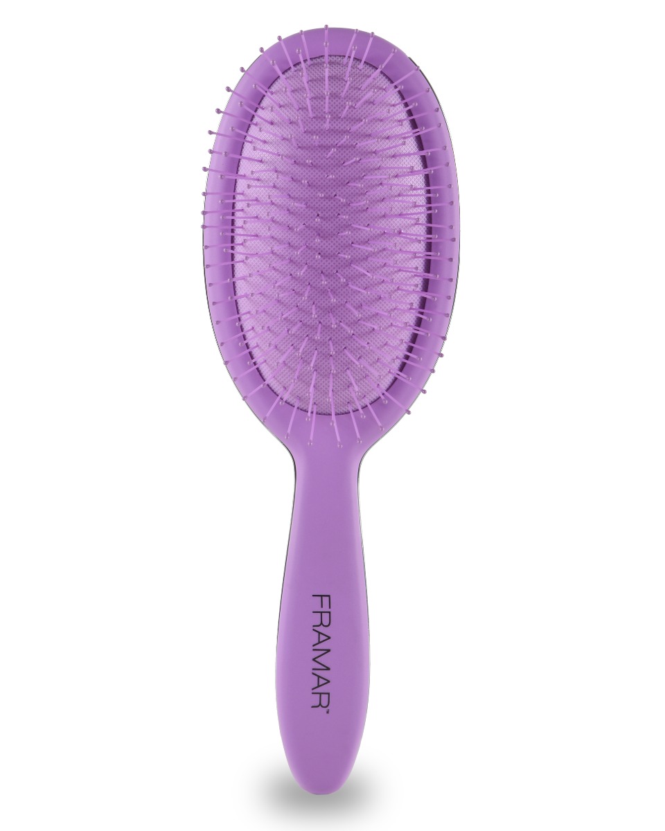 Щітка кругла Framar Detangle Brush - Purple Reign