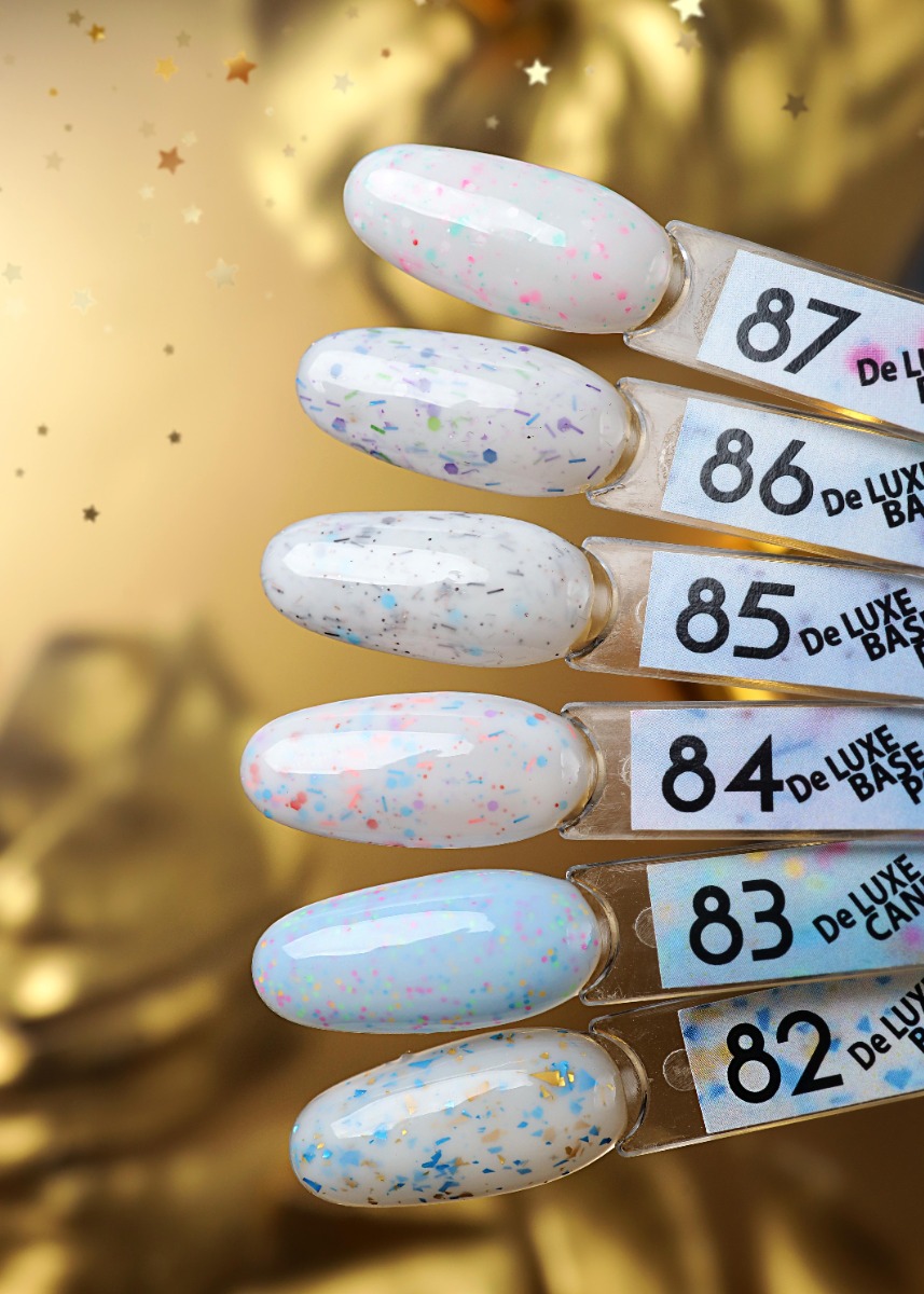 Кольорова каучукова база De LUXE 12мл - фото 14