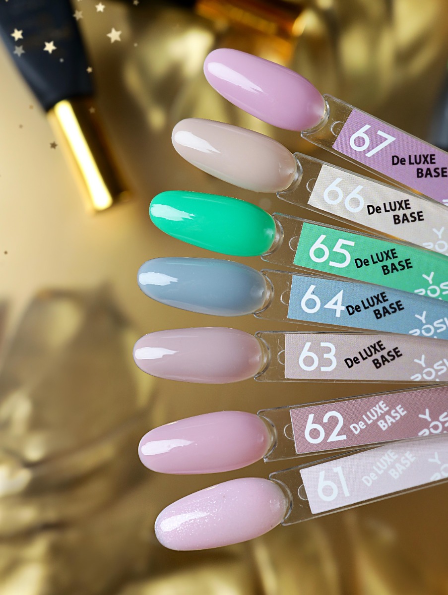 Кольорова каучукова база De LUXE 12мл - фото 11