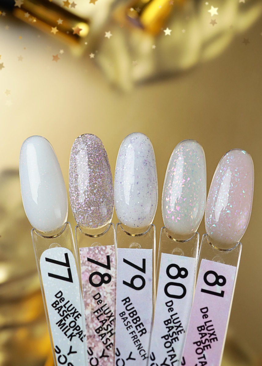 Кольорова каучукова база De LUXE 12мл - фото 13