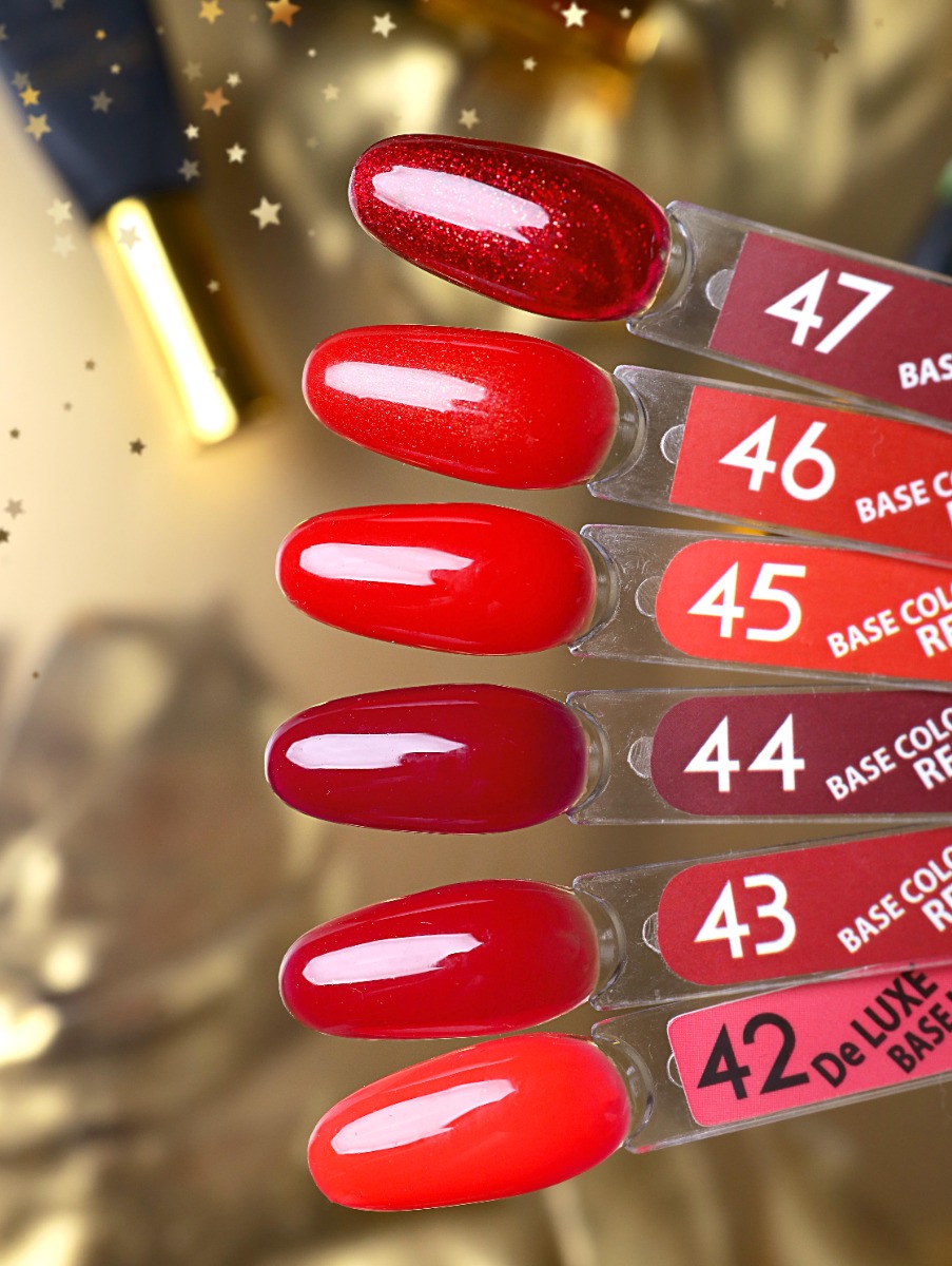 Кольорова каучукова база De LUXE 12мл - фото 7