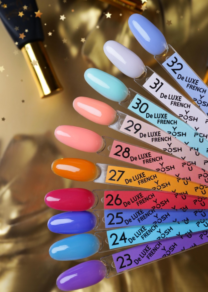 Кольорова каучукова база De LUXE 12мл - фото 5