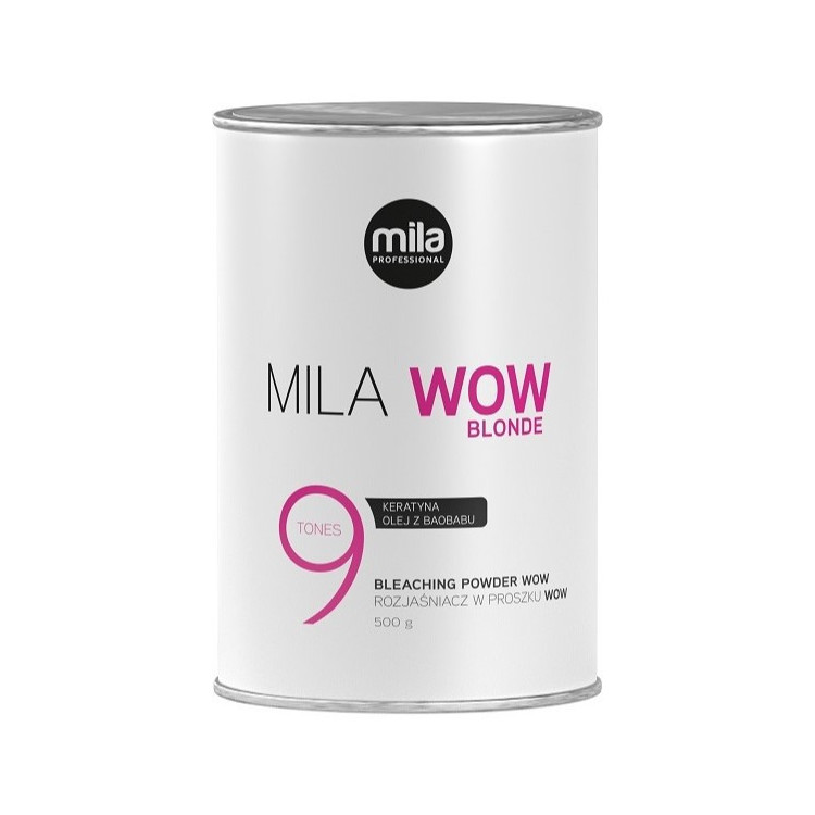 MILA WOW Blonde 9 Безпильна пудра з плекс-захистом 500g