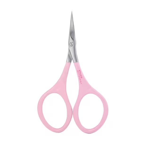 Ножиці "Beauty & Care" SBC-11-1 для кутикули рожеві [type 1; леза 20 мм]