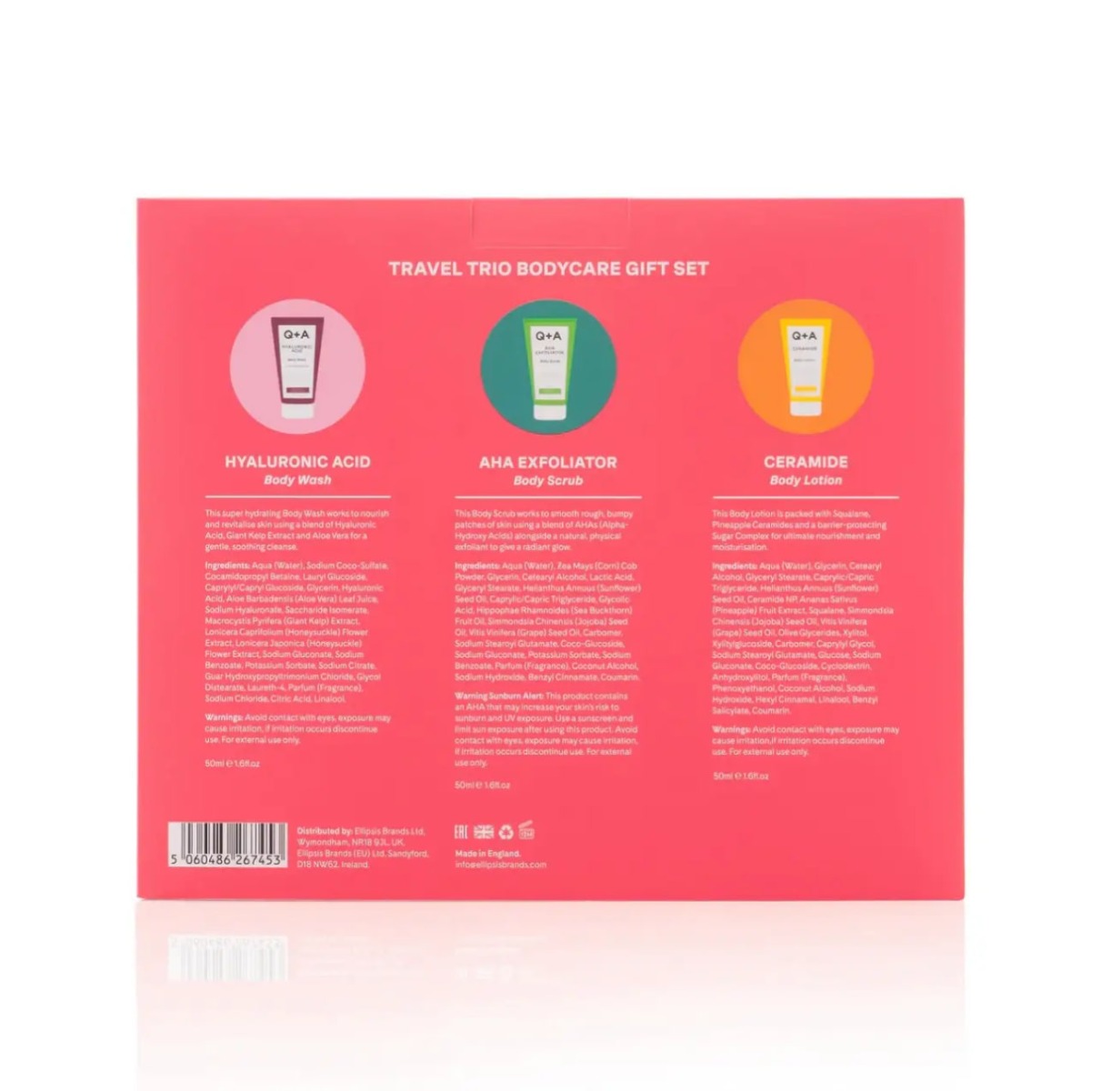 Подарунковий набір Q+A Travel Trio - фото 3