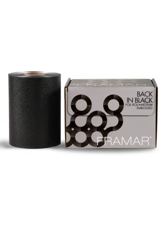 Фольга в рулоні з тисненням Framar Black (98м х 12,5см)