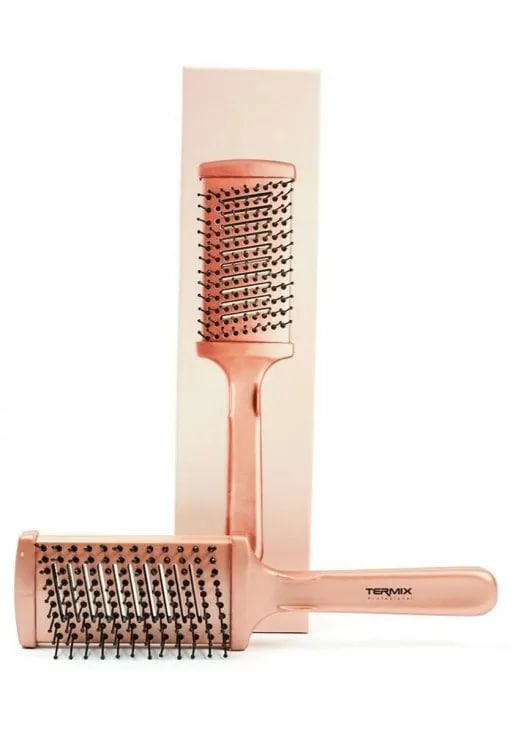 Гребінець-скелет широкий ROSE GOLD - фото 1