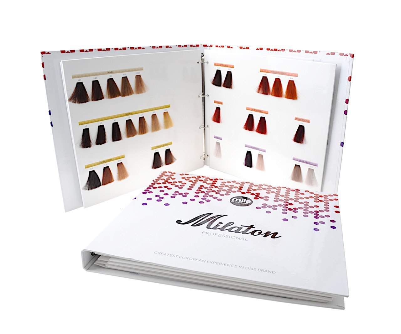 MILATON PROFESSIONAL Палітра відтінків фарби для волосся