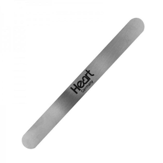 Пилка металева для нігтів Основа пряма HEART Line Metal Steel