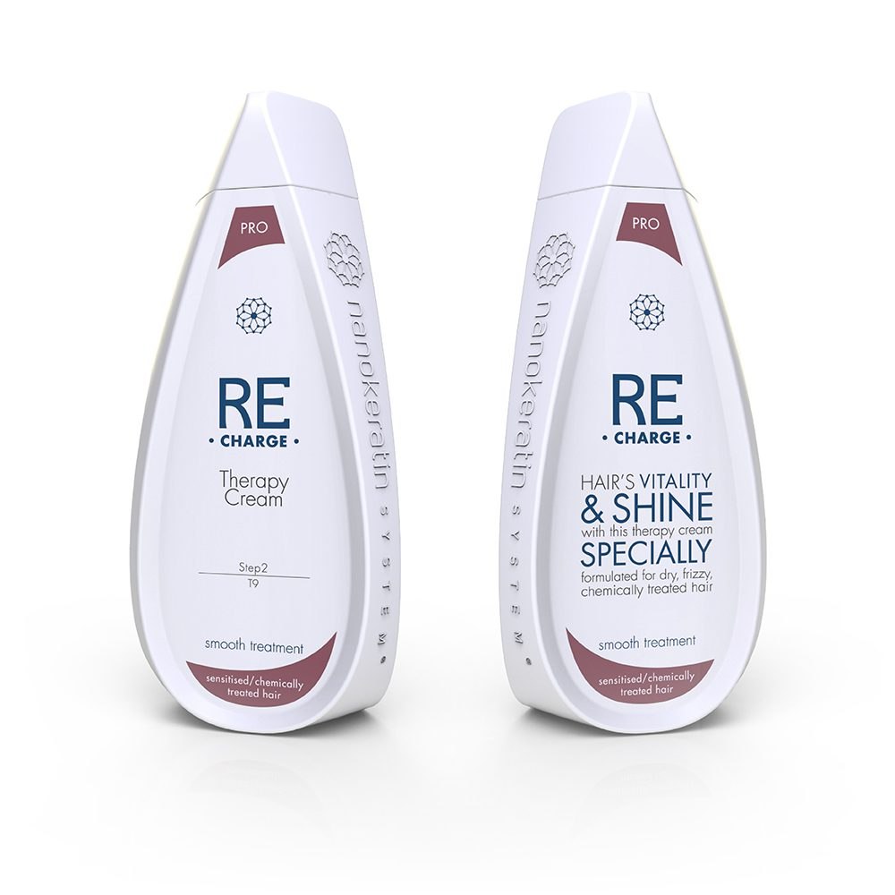 Кератин Крем для освітленого волосся Recharge Therapy Cream 