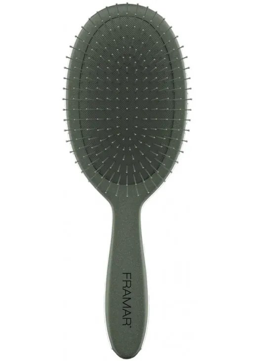 Щітка кругла Framar Detangle Brush - Neutrals Sage Evergreen