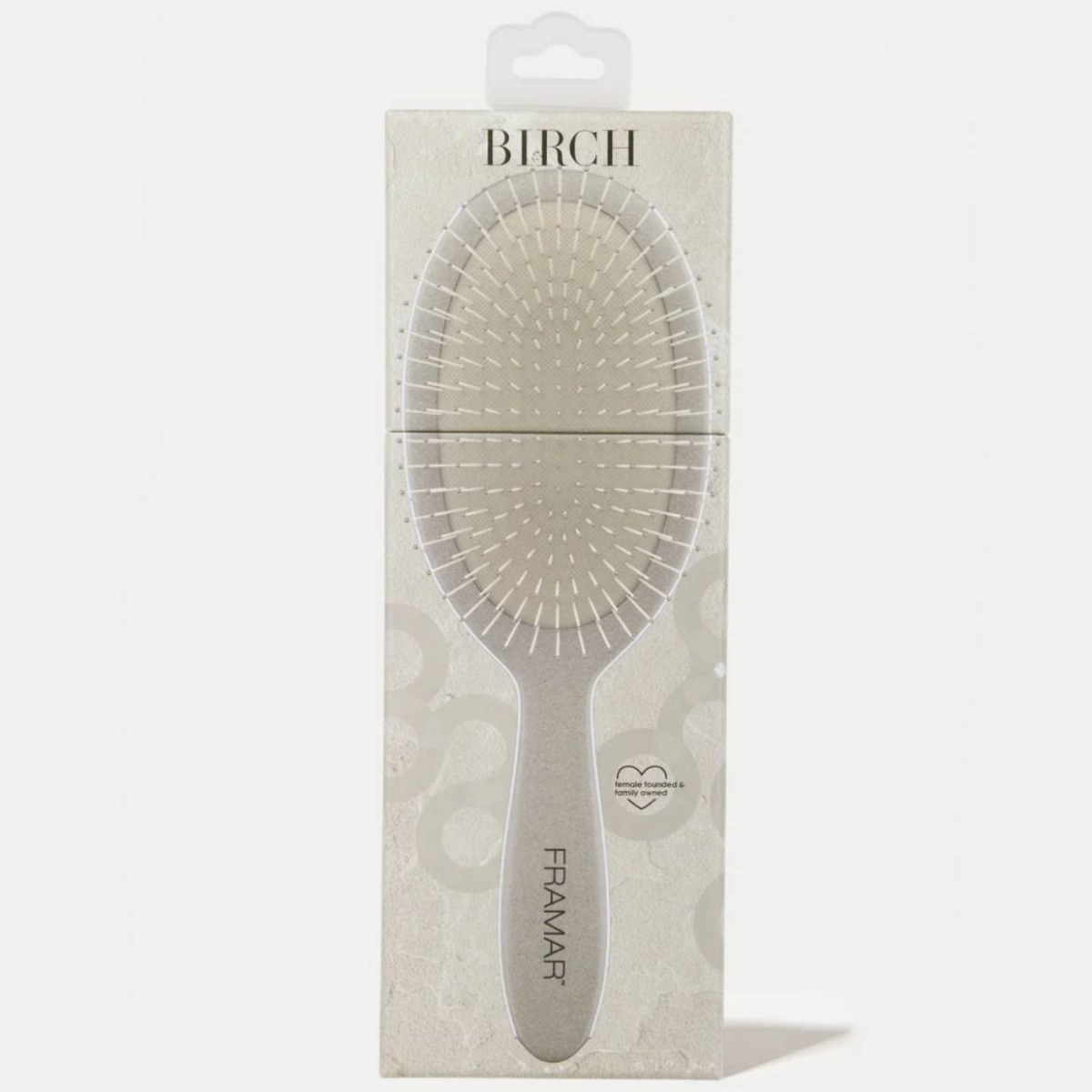 Дисплей - 9 щіток Framar Detangle Brush - Neutrals Sage - фото 1