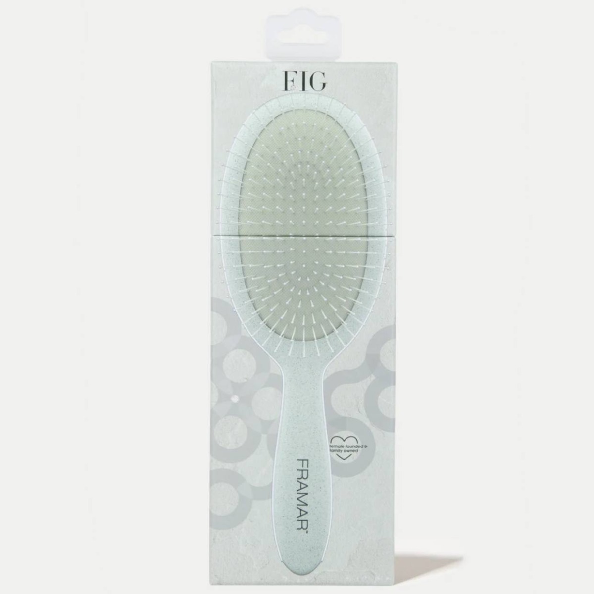 Дисплей - 9 щіток Framar Detangle Brush - Neutrals Sage - фото 2