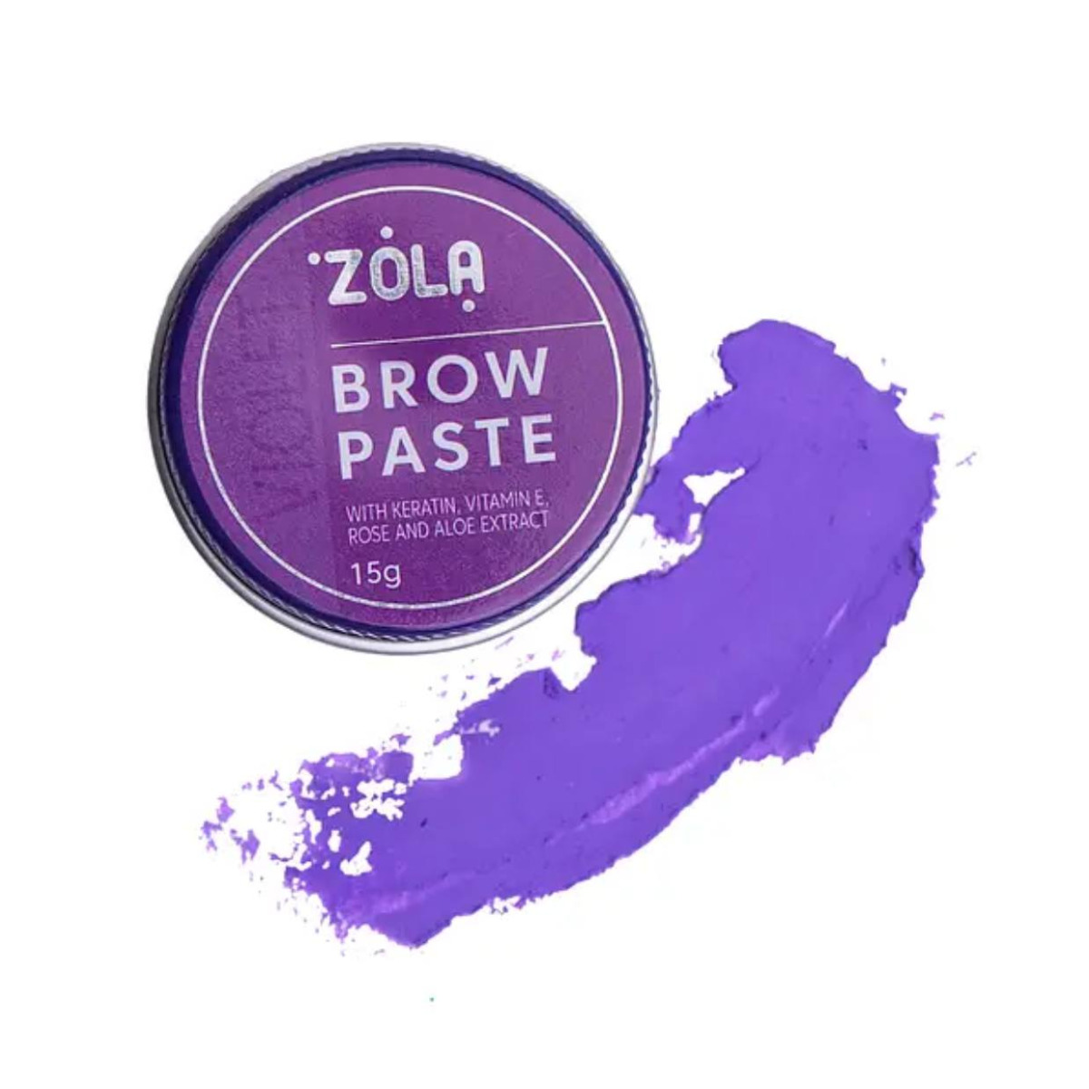 ZOLA Контурна паста для брів (Фіолетова)