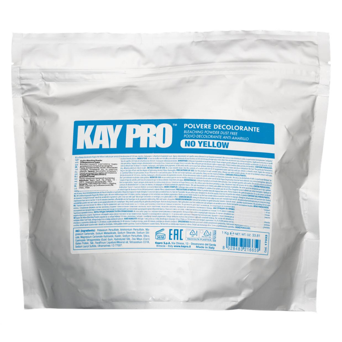 KayPro Пудра знебарвлююча BLUE 1000гр