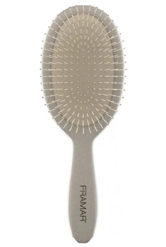 Щітка кругла Framar Detangle Brush - Neutrals Sage Birch