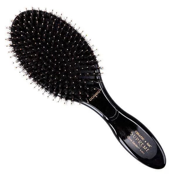 Щітка Expert Care Oval Boar&amp;Nylon Bristles Black