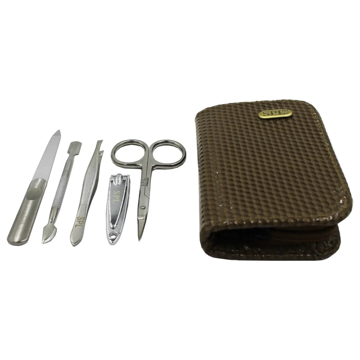 Манікюрний набір SPL Коричневий  44101G (блістер) - фото 2