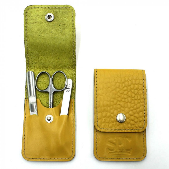 Манікюрний набір SPL жовтий  77906S