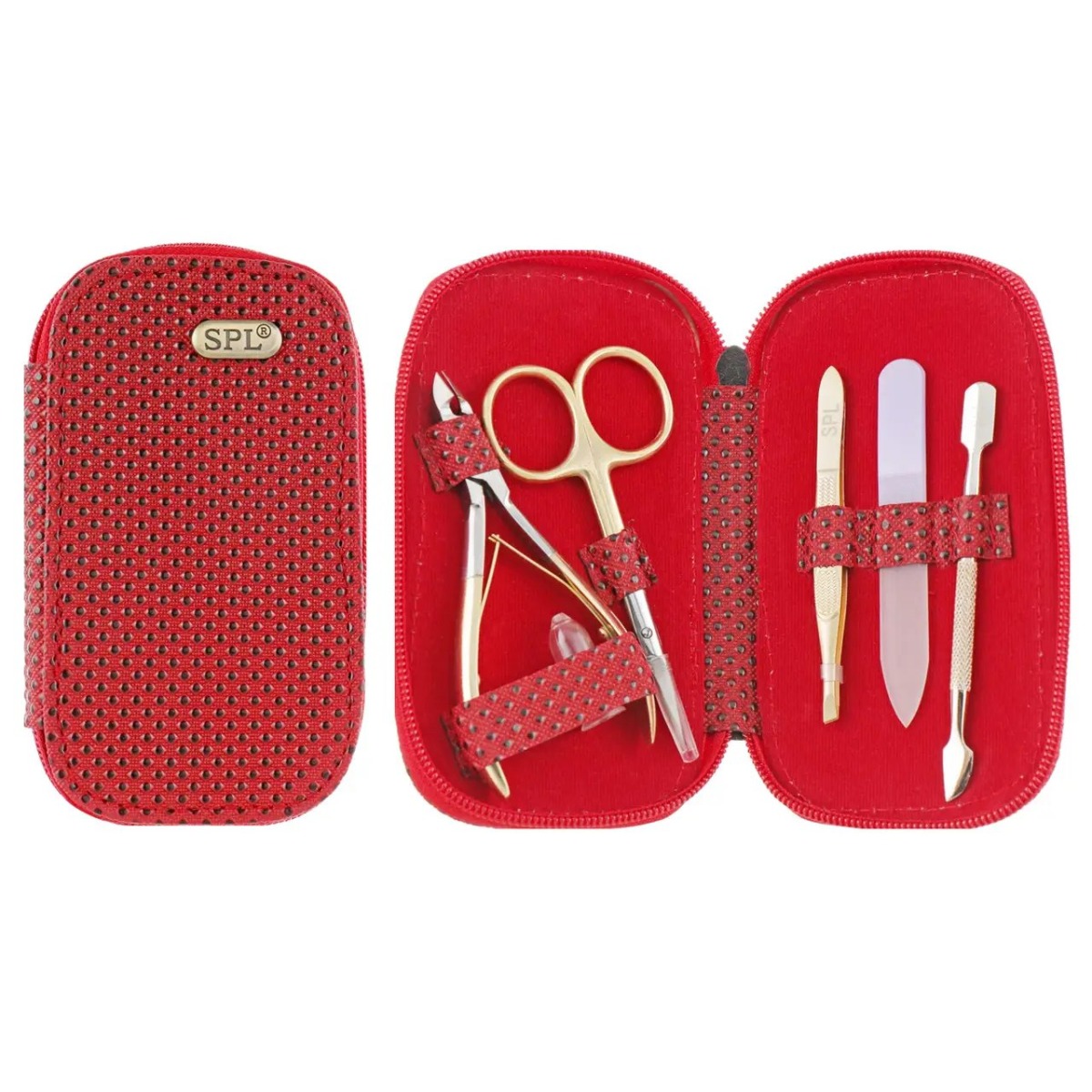 Манікюрний набір SPL Червоний   77702AE