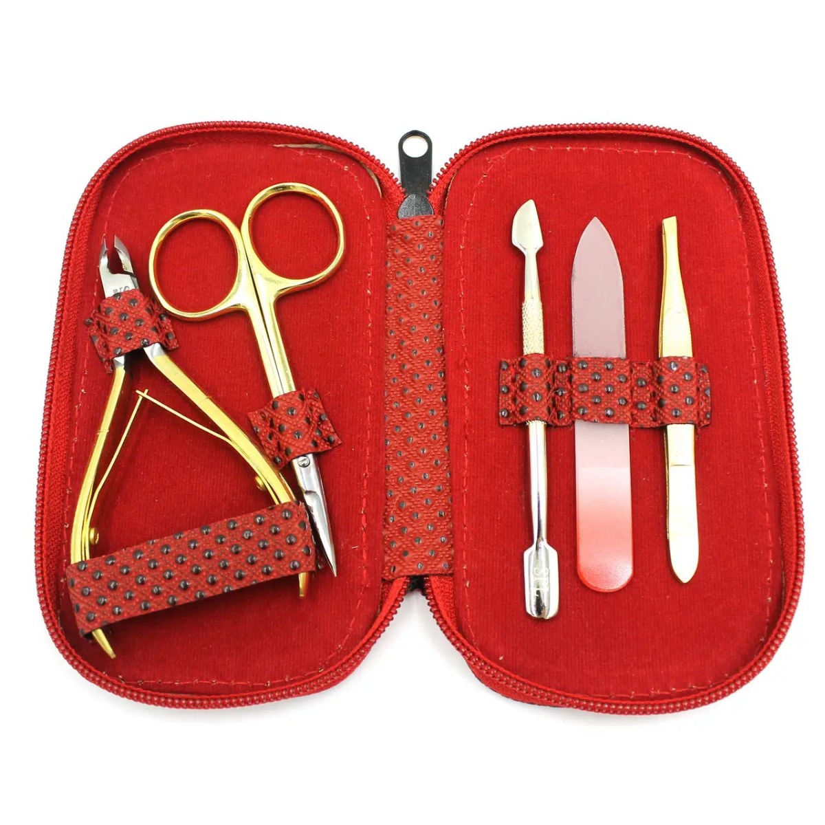 Манікюрний набір SPL Червоний   77702AE - фото 2