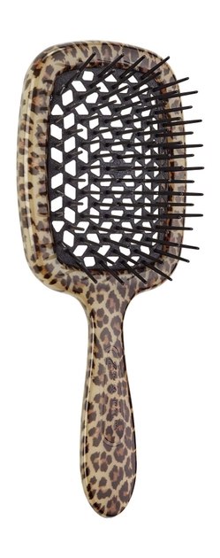 Гребінець для волосся JANEKE Superbrush Lux Леопардова
