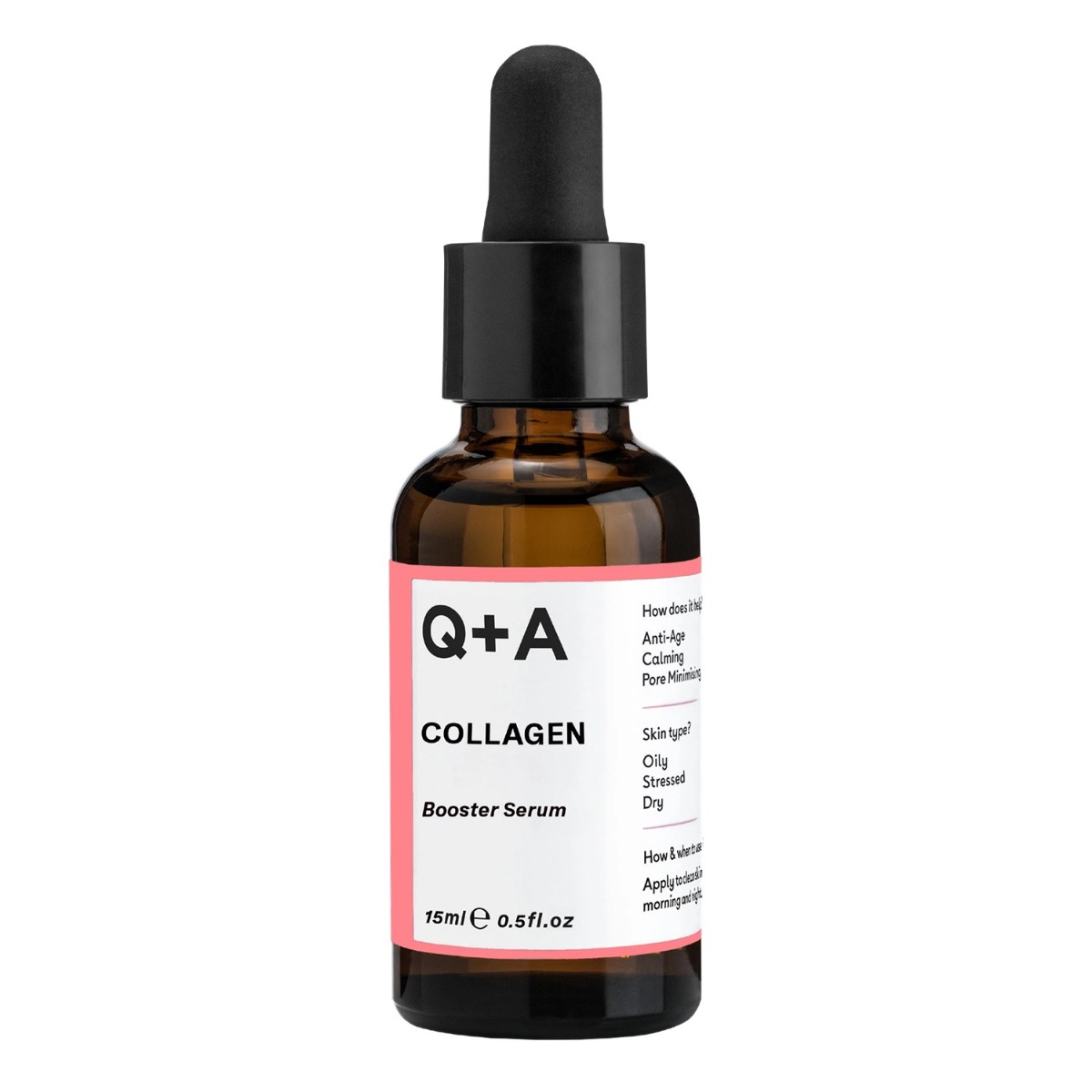 Сироватка з колагеном Q+A Collagen Booster Serum 15ml