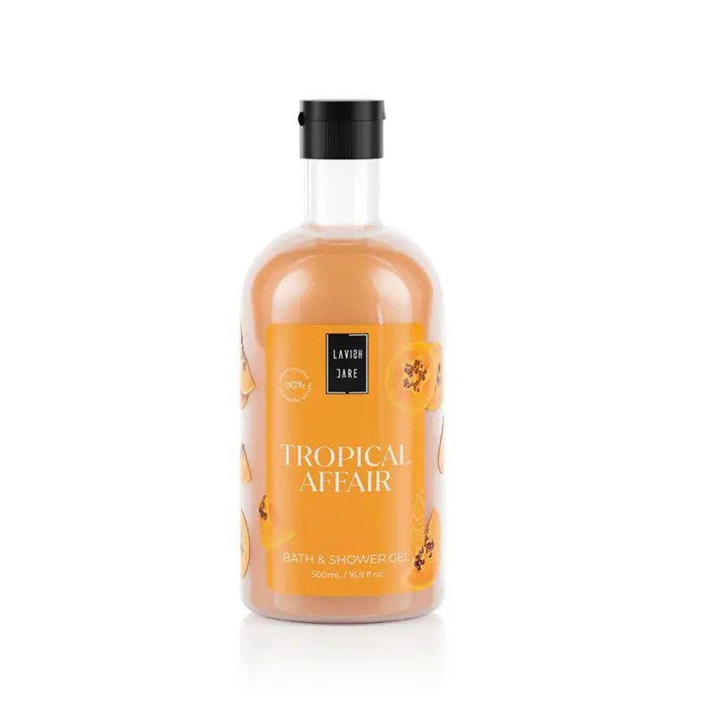SHOWER GEL - TROPICAL AFFAIR Гель для душу з ароматом папайї 500мл