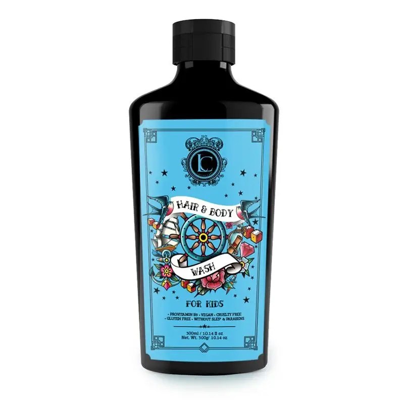 HAIR AND BODY WASH - KIDS Дитячий гель для душу 2в1 з ароматом банана 300мл