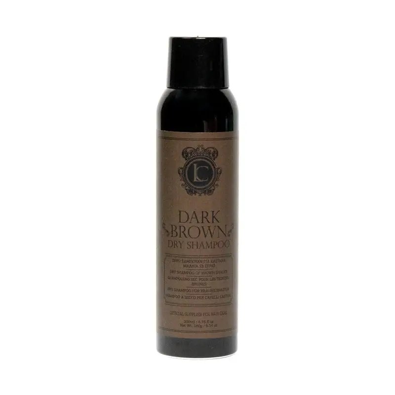 DRY SHAMPOO DARK BROWN Сухий шампунь для волосся з коричневим відтінком 200 мл