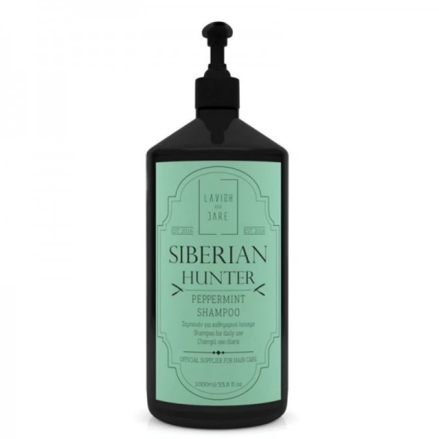SIBERIAN HUNTER  Peppermint Shampoo Шампунь для щоденного використання 1000мл