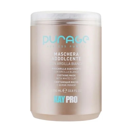  PURAGE Заспокійлива маска з білою глиною  1000 мл