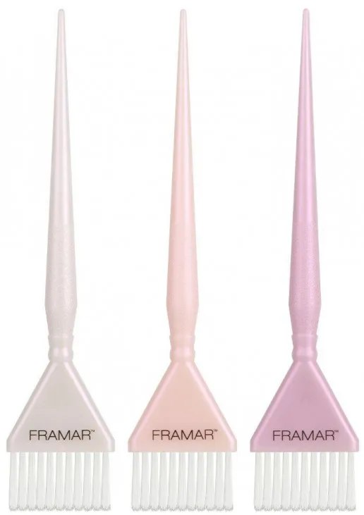 Пензлики для фарбування Framar Triple Threat Brush Set Glazed Donut