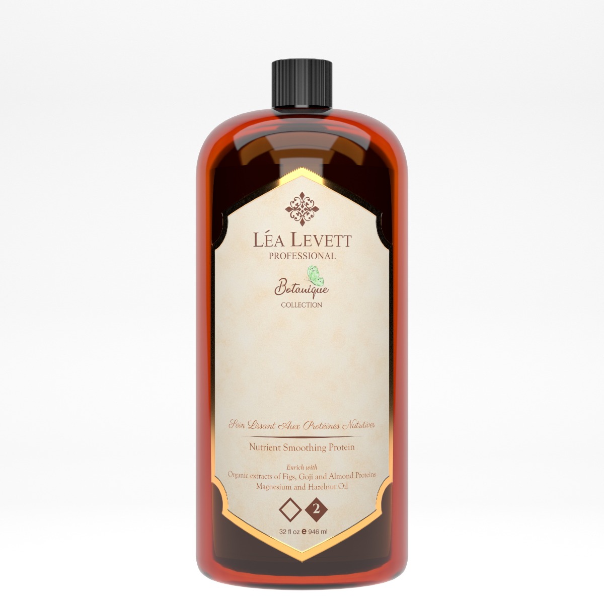 Lea Levett Живильний розгладжуючий протеїн Nutrient Smoothing Protein 946 мл Крок 2